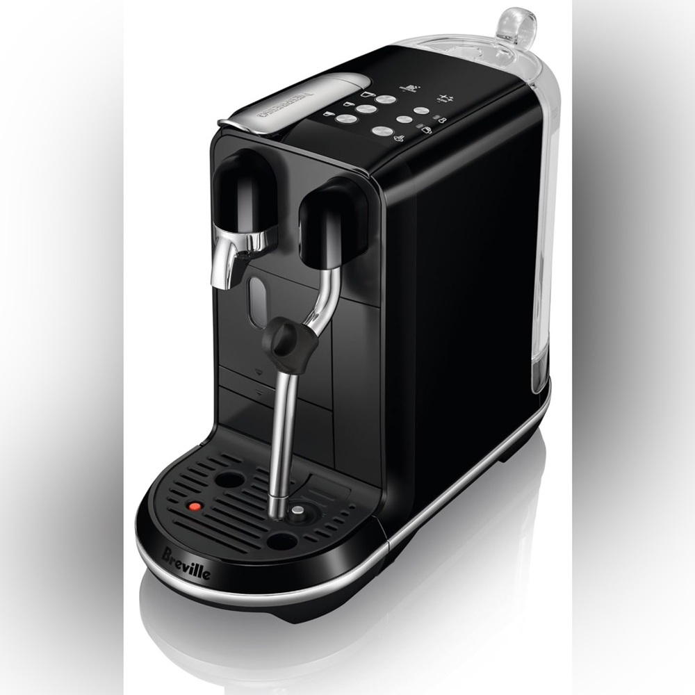 Nespresso Creatista Uno by Breville, 1.35oz, Black Sesame